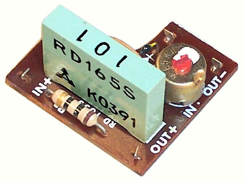 RD165S regulator module