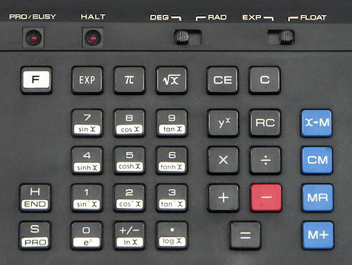 PC-1001 keyboard