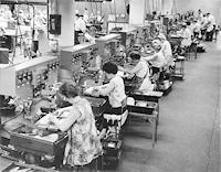 Victor production line, Chicago, 1967